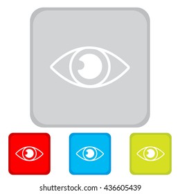 Web icon. Eye