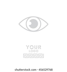 Web icon. Eye