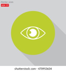 Web icon. Eye