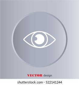 Web icon. Eye
