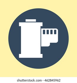 Web Icon of Film Roll.