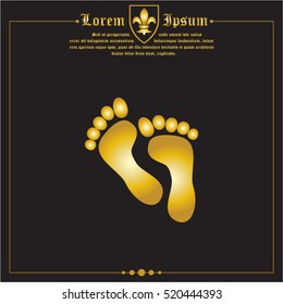 Web icon. Foot