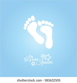Web icon. Foot