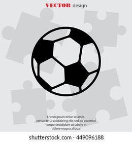 Web icon. Football