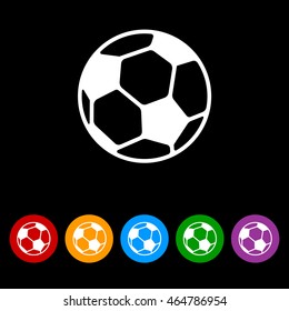 Web icon. Football