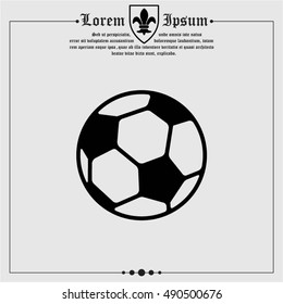 Web icon. Football