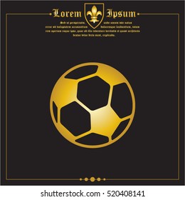 Web icon. Football