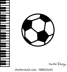 Web icon. Football