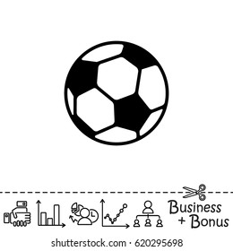 Web icon. Football