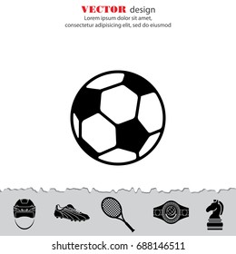 Web icon. Football