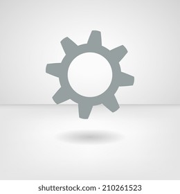Web icon. Gear