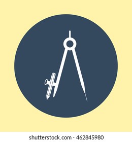 Web Icon of Geometry Compass.