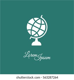 Web icon. Globe
