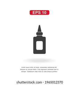 web icon glue sign isolated on white background. Simple vector illustration.