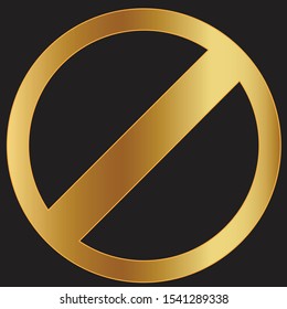 web icon in a golden gradient on a black background vector