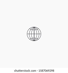 web icon graphic element. Illustration template design