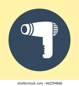 Web Icon of Hair Dryer.