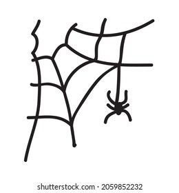 Web icon with halloween line vector icons on white background. Business icon. Autumn pumpkin. Outline cartoon. Happy halloween. Vector logo.