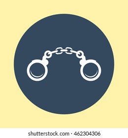 Web Icon of Handcuffs.