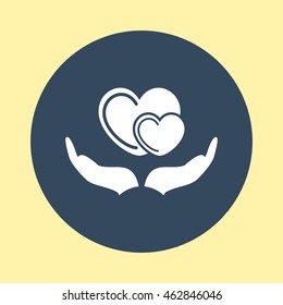 Web Icon of Heart care.