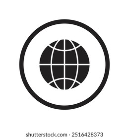 Ilustração de Ícone da Web. Ícone Simples