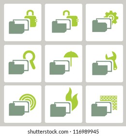 web icon, internet icon, business icon set, green icon set