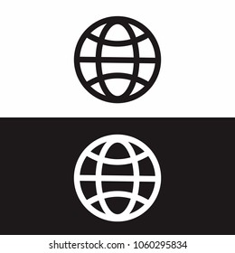 web Icon,  Internet symbol vector Website icon vector