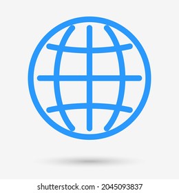 Web icon isolated object. Vector illustration.