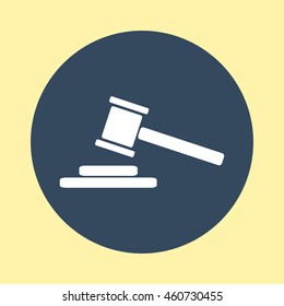 Web Icon of Judge Hammer.