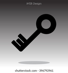 Web icon. Key
