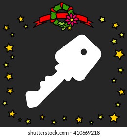 Web icon. Key