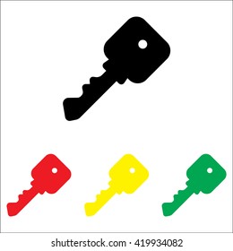 Web icon. Key