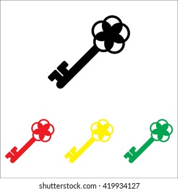 Web icon. Key