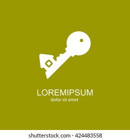 Web icon. Key