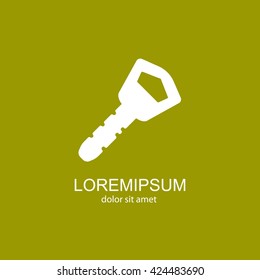 Web icon. Key