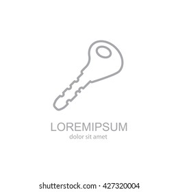 Web icon. Key