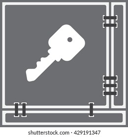 Web icon. Key