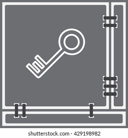 Web icon. Key