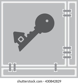 Web icon. Key