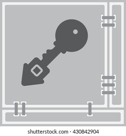 Web icon. Key