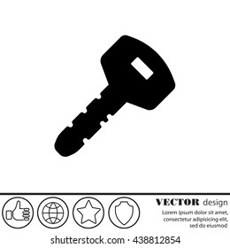Web icon. Key