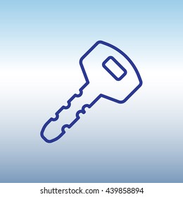 Web icon. Key