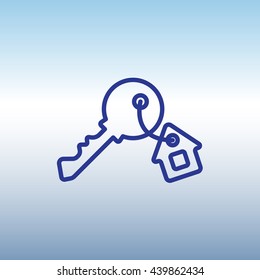 Web icon. Key