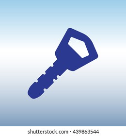 Web icon. Key
