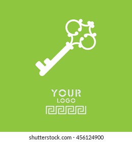 Web icon. Key