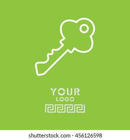 Web icon. Key
