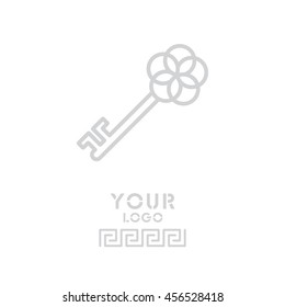 Web icon. Key