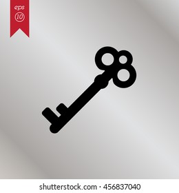 Web icon. Key