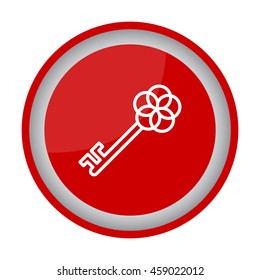 Web icon. Key