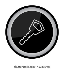 Web icon. Key